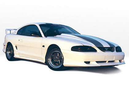 Wings West Fiberglass Custom Body Kit 1994-98 Ford Mustang - Click Image to Close